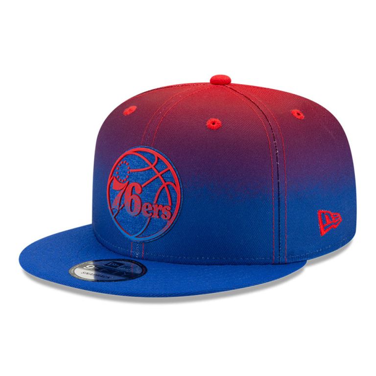 Gorras New Era Nba Azules - Philadelphia 76ers NBA Back Half 9FIFTY 95712WBDM